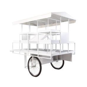 Carrinho Doce Isabella (Com Prateleiras e Nichos)