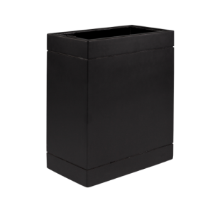 Carrinho de Bebida Preto com Cuba Preta