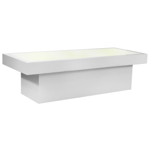 Mesa Balcão Baixa 2,15 x 0,85 com tampo acrílico