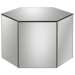 Mesa Colméia Espelho - 0,61 x 0,53 x 0,40h
