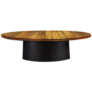 Mesa Design Oval Demolição - 2,60 compr. x 1,50 larg. x 0,75h