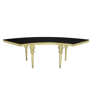 Mesa Dubai Ouro 2,55x0,90x0,80h