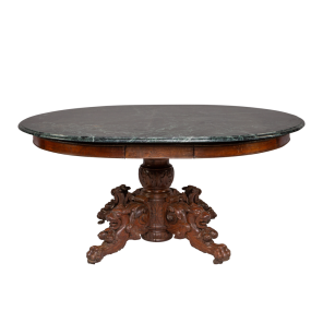 Mesa Firenze com Tampo em Marmore Verde Alpi 1,58 x 1,46 (2)