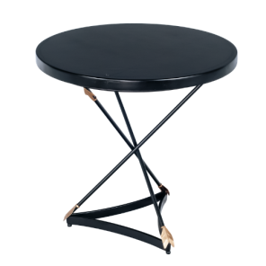 Mesa Flecha com Tampo Laca Preto