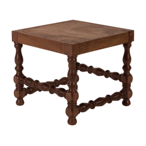 Mesa Lateral Pés Torneados