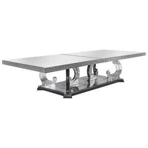 Mesa Retangular Espelho Magnifica - 4,00 x 1,50 x 0,80 altura