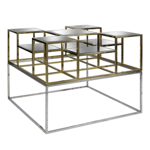 Mesa de Doces Chapelle com Espelho - 1,20 x 1,20 x 0,90h (2)