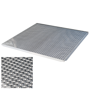 Pista Holográfica Globo Cromado