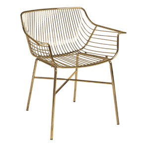 Poltrona Dani Dourado(a) 0.62l X 0.45a X 0.50p