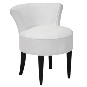 Poltrona Mignon Camurça Branco(a) 0.50l X 0.67a X 0.55p