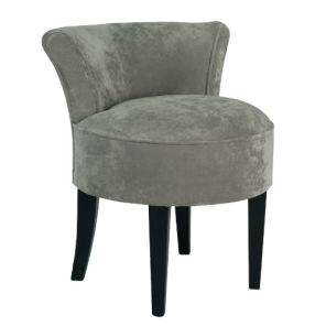 Poltrona Mignon Veludo Andorra Cinza 0.55l X 0.67a X 0.55p