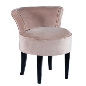 Poltrona Mignon Veludo Inca Rose 0.50l X 0.67a X 0.55p