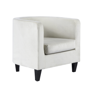 Poltrona PAT Veludo Maia Cru - 0,56 x 0,70 x 0,66h