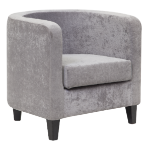 Poltrona Pat Capa Veludo Andorra Cinza - 0.70l X 0.67a X 0.70p