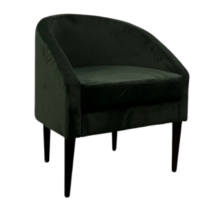 Poltrona Pepê Veludo Inca Verde 0.64l X 0.46a X 0.58p