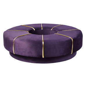 Pufe Mexerica com Furo Central - 1,60 diametro com furo de 0,60 cm diametro