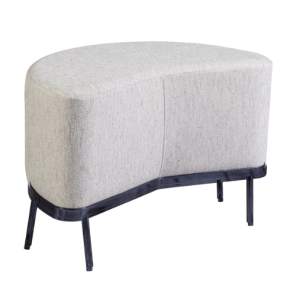 Pufe Seixo Linho Cru 0.69l X 0.46a X 0.35p (23 Lua)