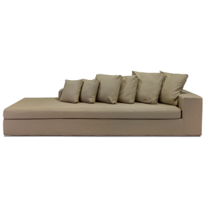 Sofá Cipriani Linho Fendi - 3,00 x 1,00 x 0,65h