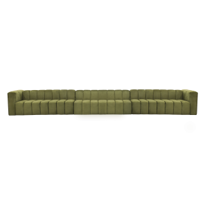 Sofá Duda Veludo Pistache 6,90 x 0,90 x 0,86h (1)