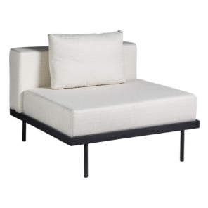 Sofá Elza Modular Cru 0.90l X 0.65a X 0.90p (01 Lugar)