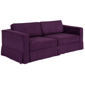 Sofá Eva Camurça Berinjela