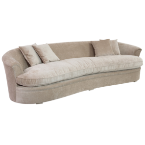 Sofá Vedette Veludo Andorra Bege 3.15l X 0.70a X 1.00p