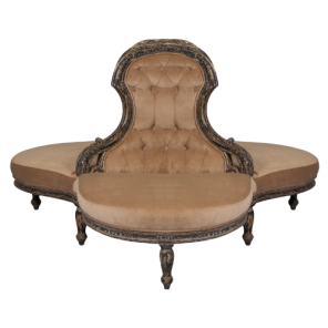 Sofá Veludo Andorra Duquesa Bege 1.70l X 1.20p