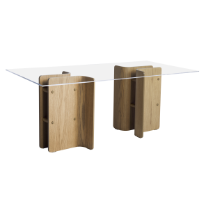 Tampo Acrílico Cristal com Base Amazônia - 2,00l x 1,00p