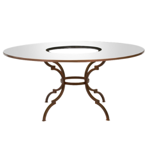 Tampo Espelho com Furo com Base Suva - 1,60m diâmetro x 0,75h