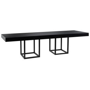 Tampo Retangular Laca com Borda e Base Cubo Aresta Pequena - 3,00 x 1,00 x 0,70h