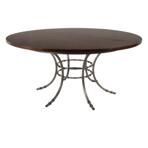 Tampo Tabaco com Base Bambu - 1,60 diâmetro x 0,75h