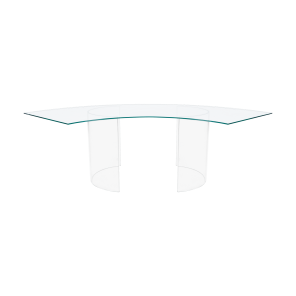 Tampo de Vidro Transparente Curvo com Base Curva Cristal (1)