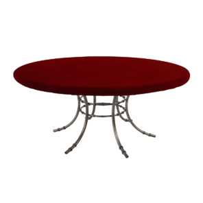 Tampo para Revestir com Base Bambu Ferro Cinza - 1,80m diâmetro x 0,75h