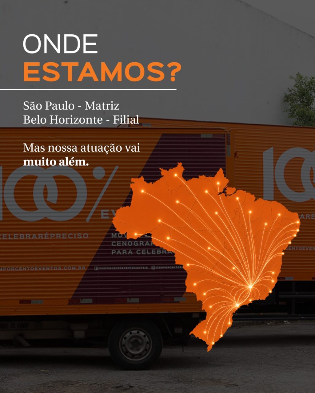 Instagram post from cemporcentoeventos. This post is in position 1.