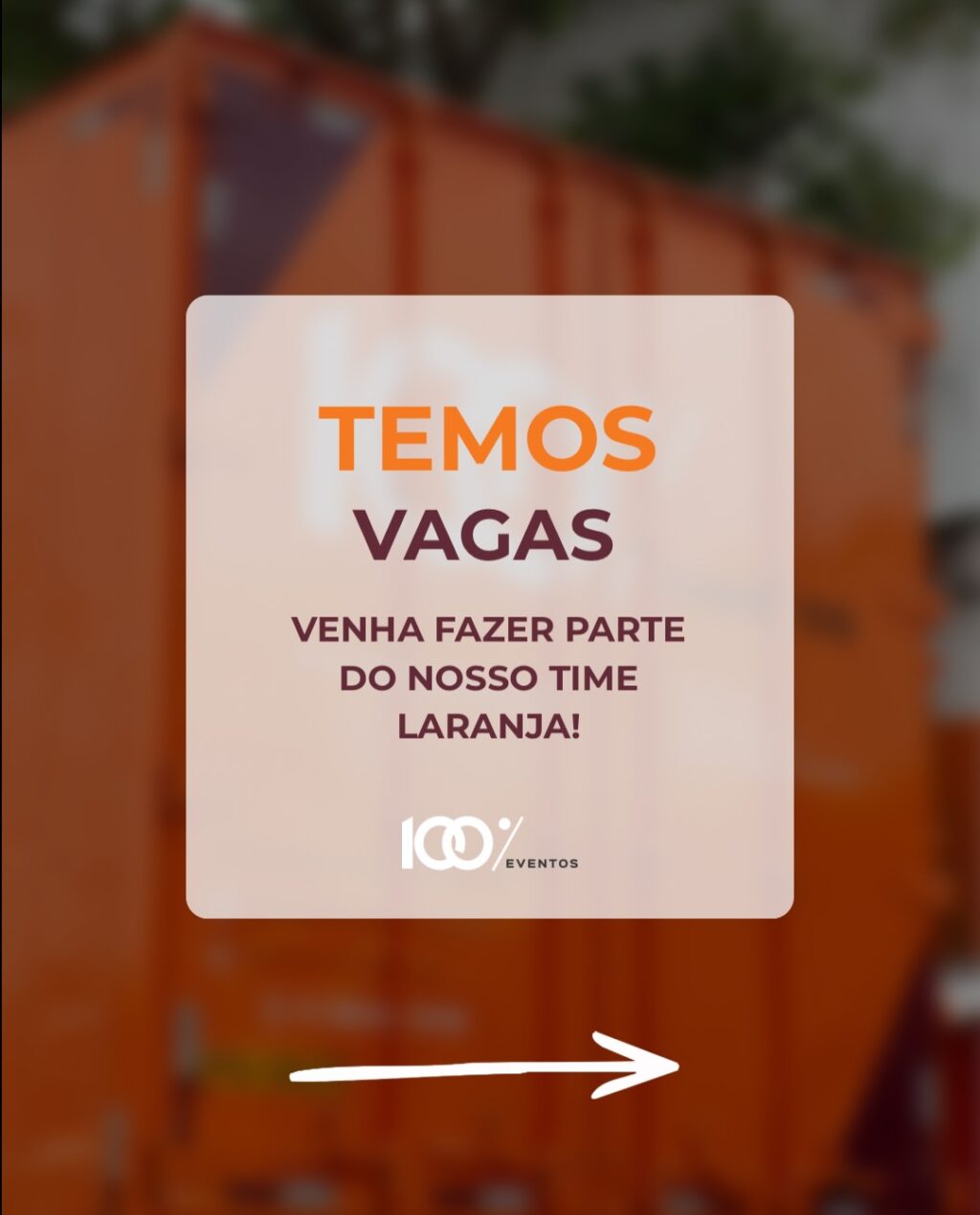 Instagram post from cemporcentoeventos. This post is in position 1.